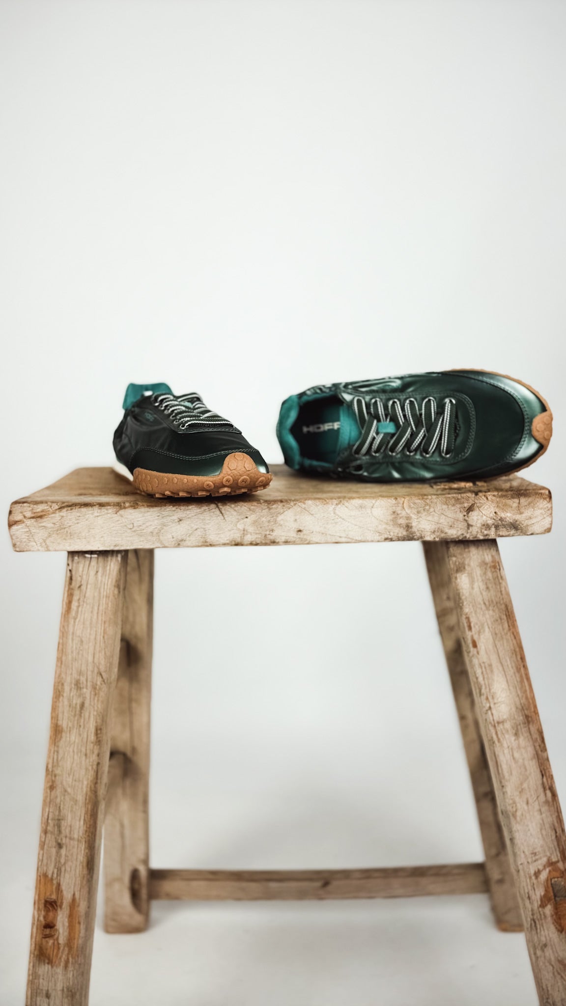 Hoff Bridge Trainers Shine Green