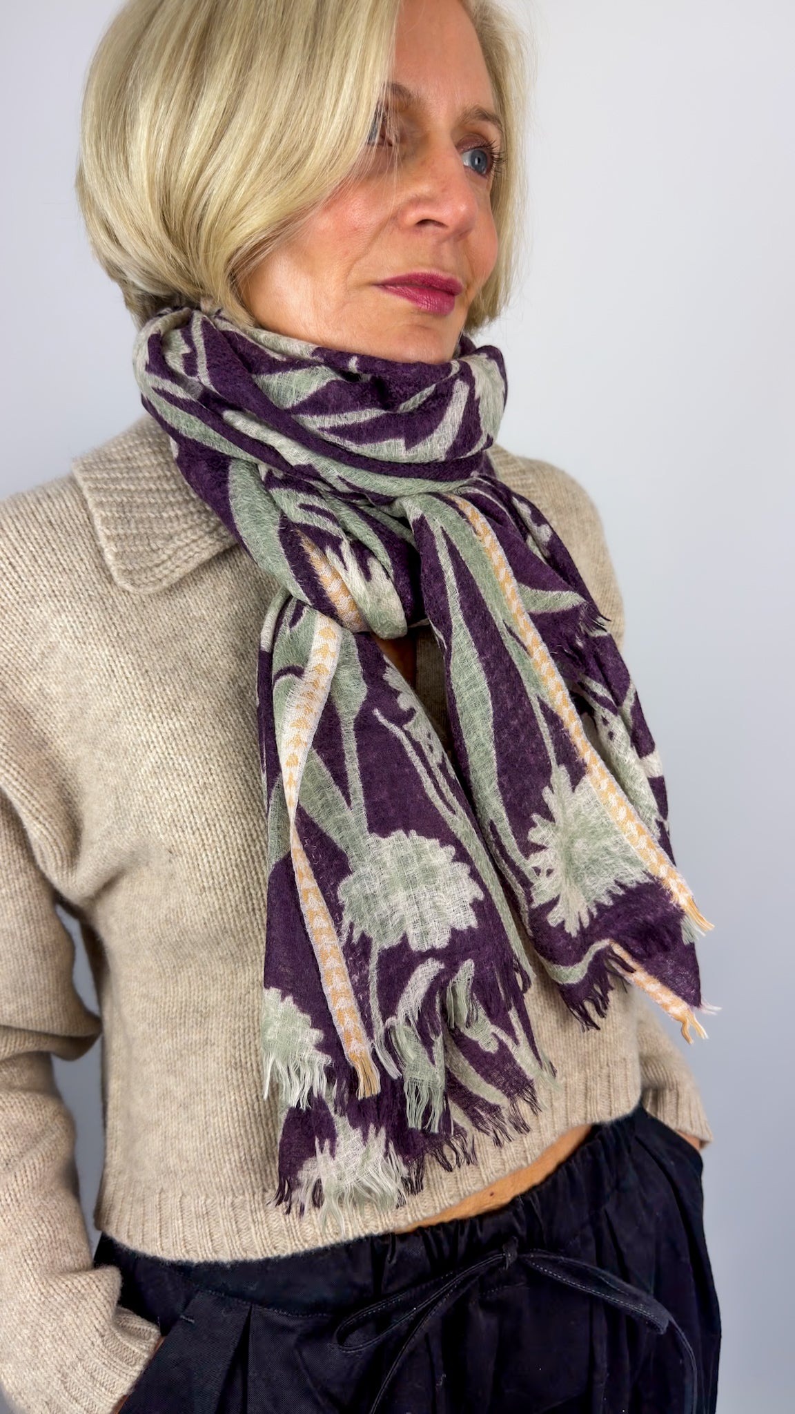 Épice 2694 Scarf Grape