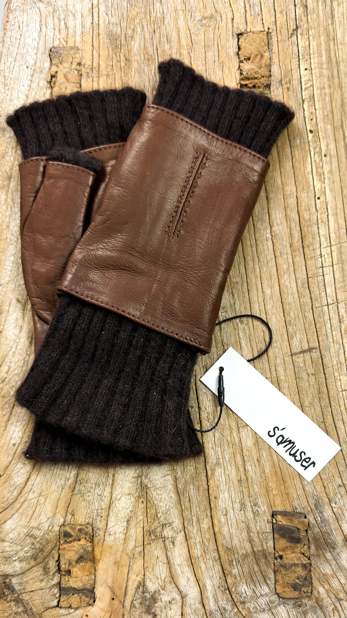 SA Leira Gloves Cuoio