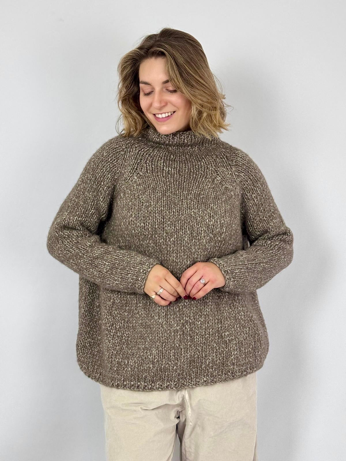 Album di Famiglia 1946 Dolcevita Jumper Pepper