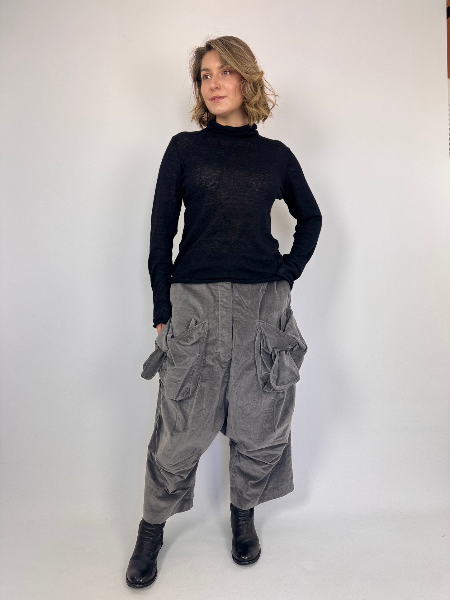 Rundholz Black Label 3230105 Trousers Dark Grey