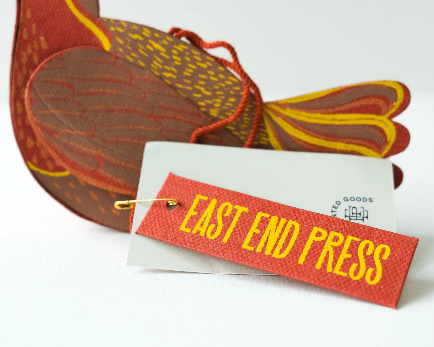 East End Press Decoration: Robin