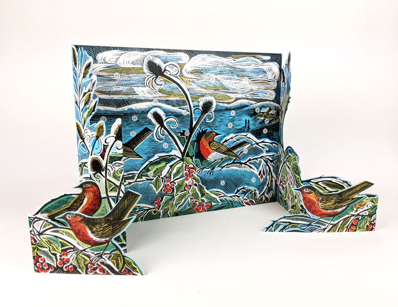 Art Angels Advent Calendar: Midwinter Robins