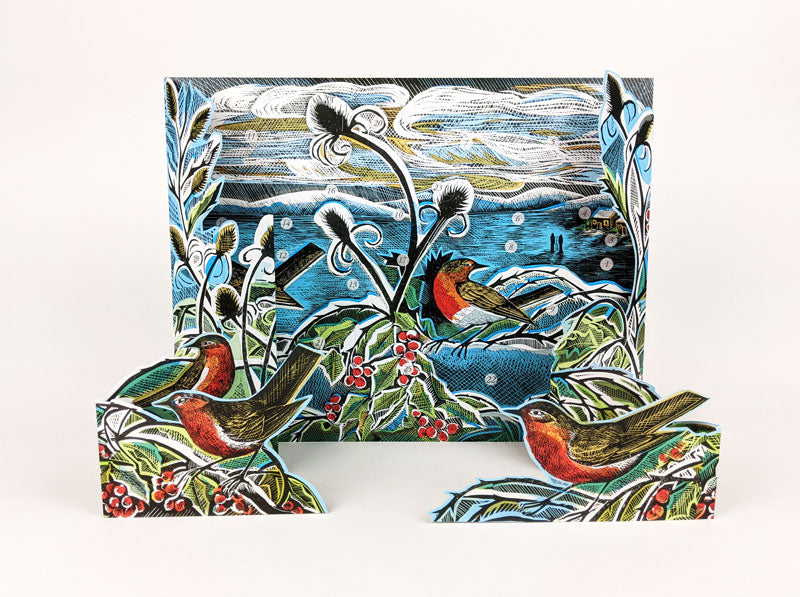Art Angels Advent Calendar: Midwinter Robins