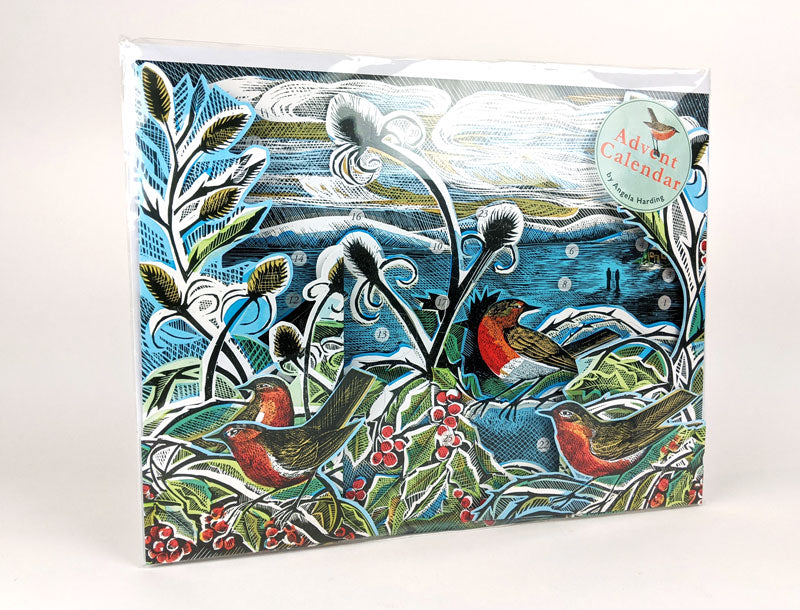 Art Angels Advent Calendar: Midwinter Robins