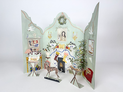 Art Angels Advent Calendar: Festive Dutch Gable