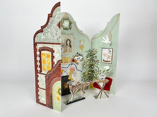 Art Angels Advent Calendar: Festive Dutch Gable