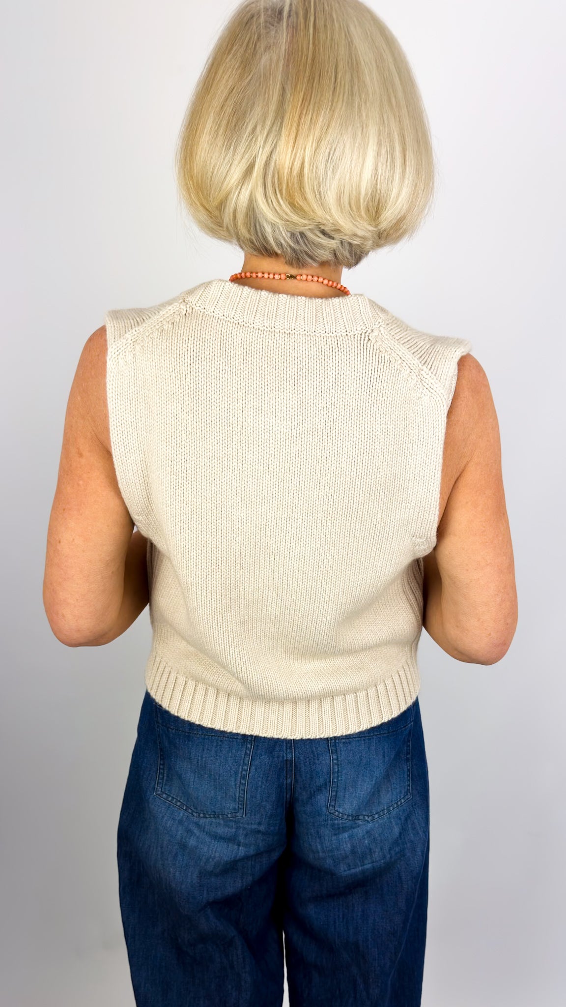 Cordelia James Mina Cardigan Birch