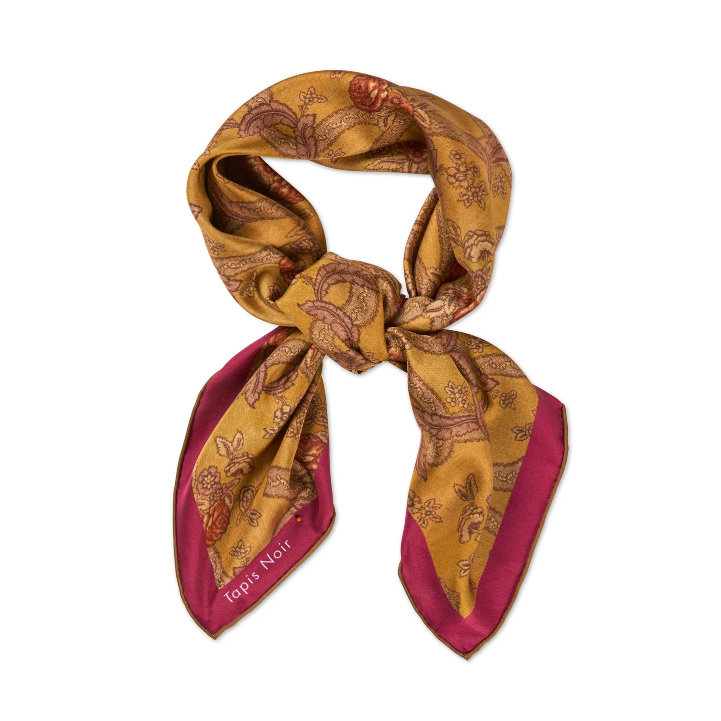 Tapis Noir Classical Yellow Scarf