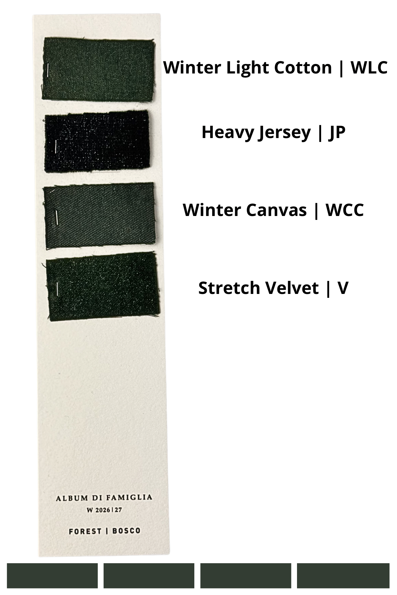 Album Di Famiglia JP Scout Scarf Forest PRE-ORDER