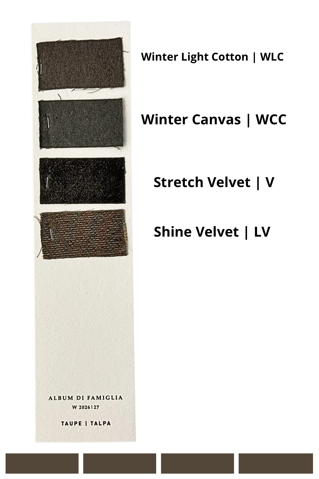 Album Di Famiglia V Collar Shirt Taupe PRE-ORDER