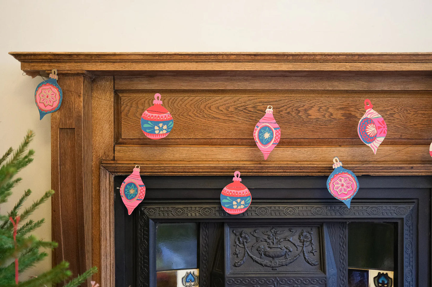 East End Press Garland: Baubles