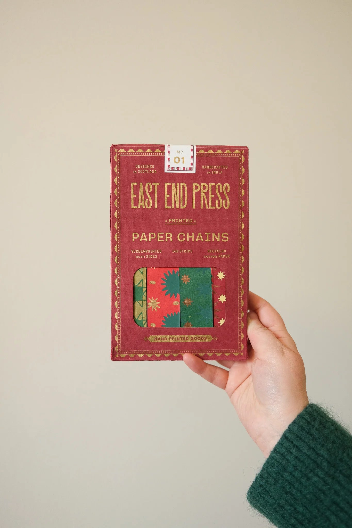 East End Press Paper Chain: Festive