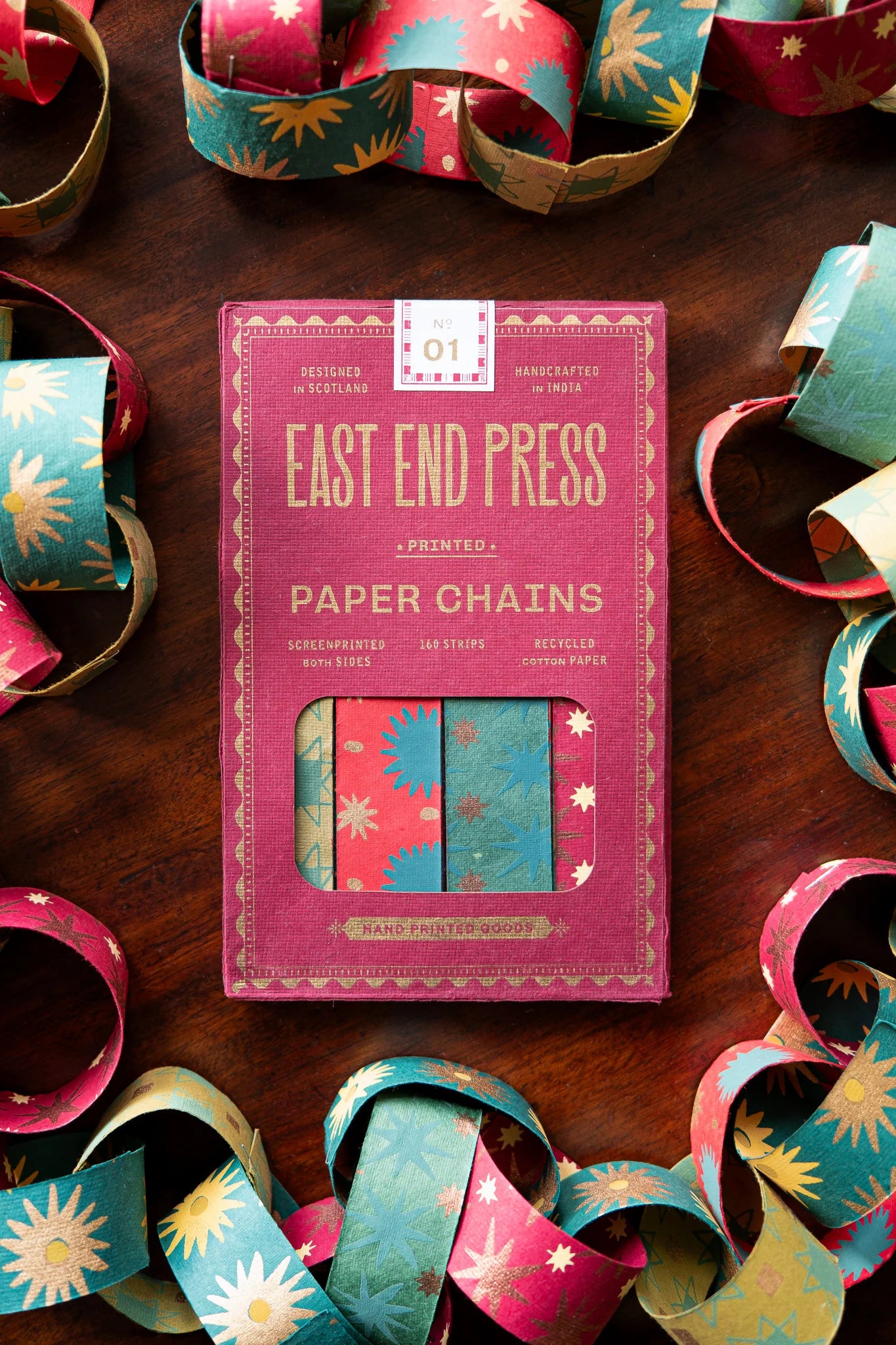 East End Press Paper Chain: Festive