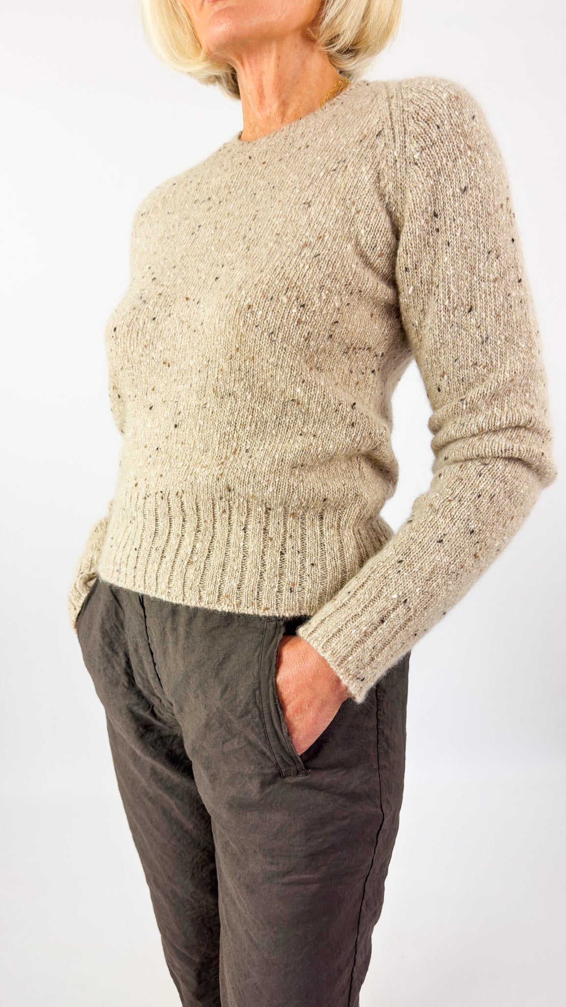 MJ Watson 662 Jumper Oat
