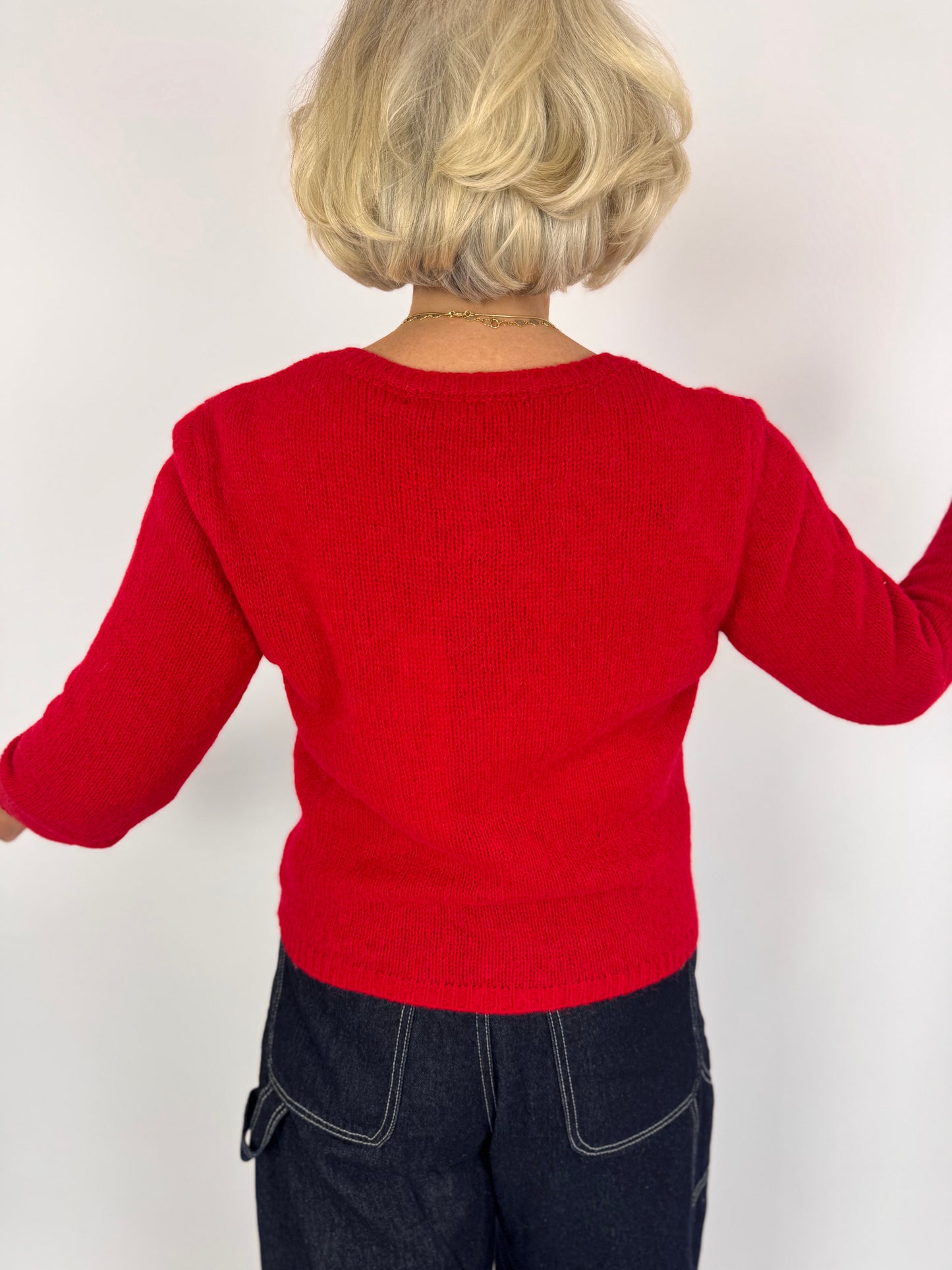 Sibin Linnebjerg Charlotte Cardigan Red