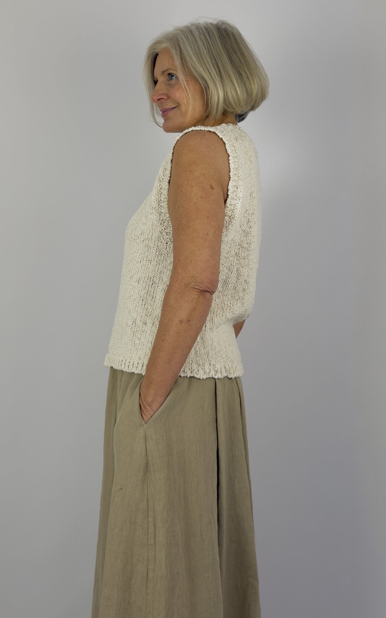 Sibin Linnebjerg Esti Jumper Cream