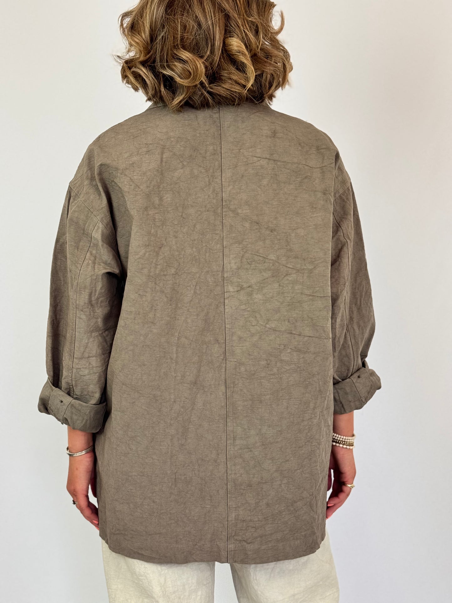 Kagure 108 Tailored Jacket Mocha