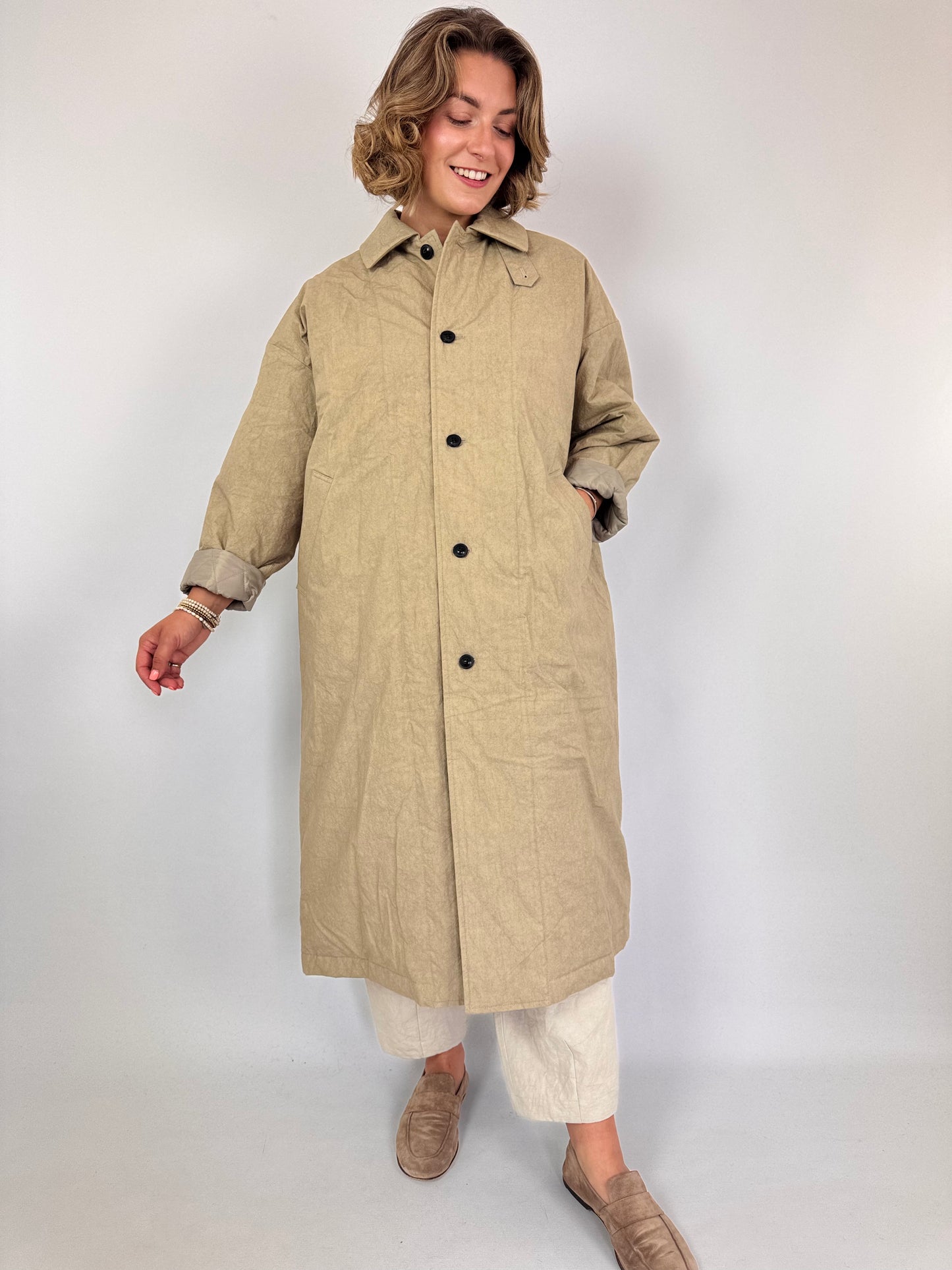 Kagure 125 Quilted Bal Coat
