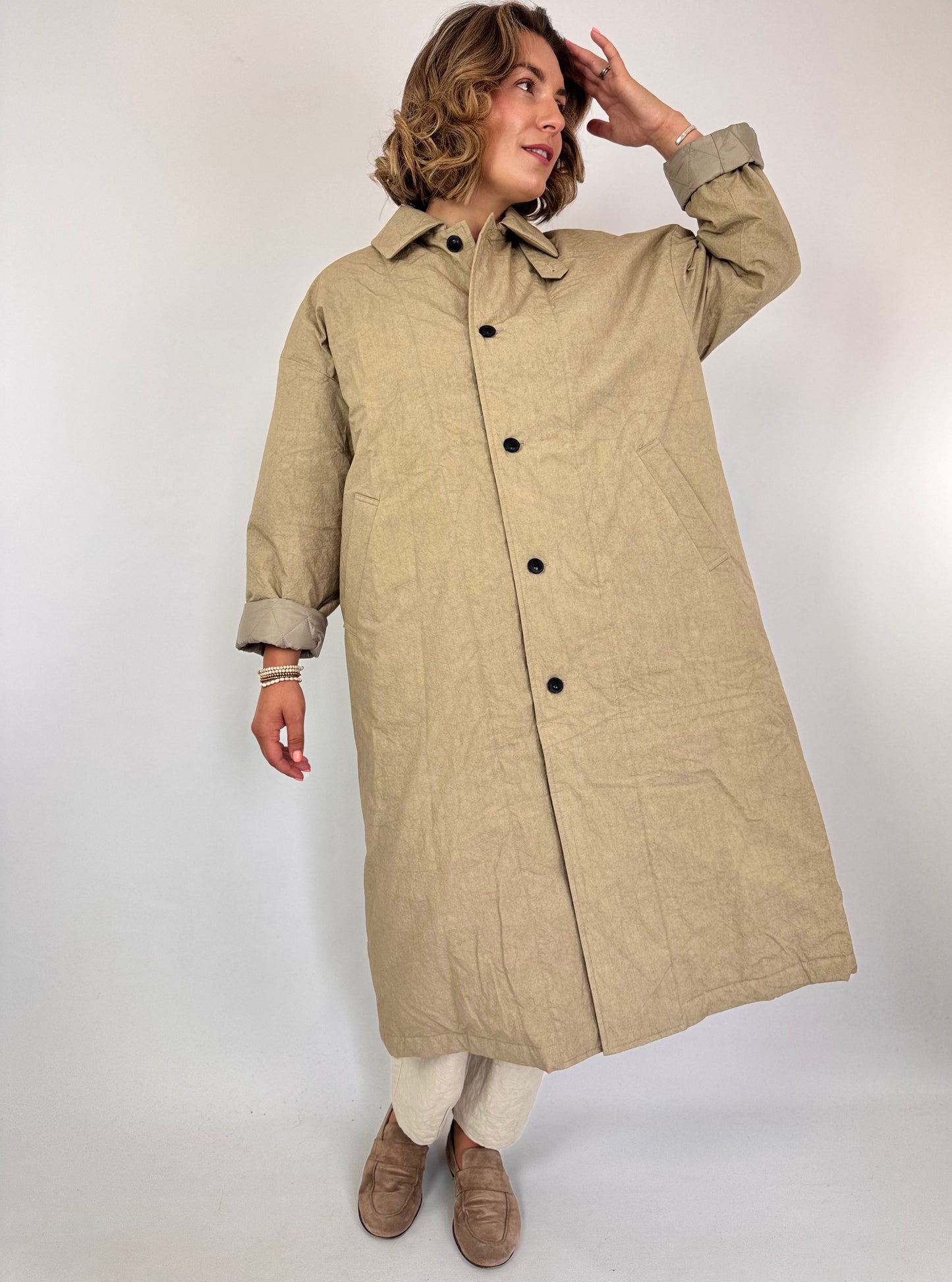 Kagure 125 Quilted Bal Coat