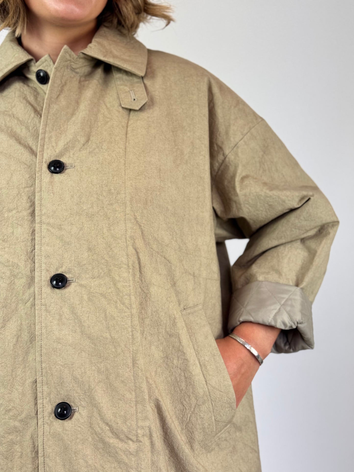 Kagure 125 Quilted Bal Coat