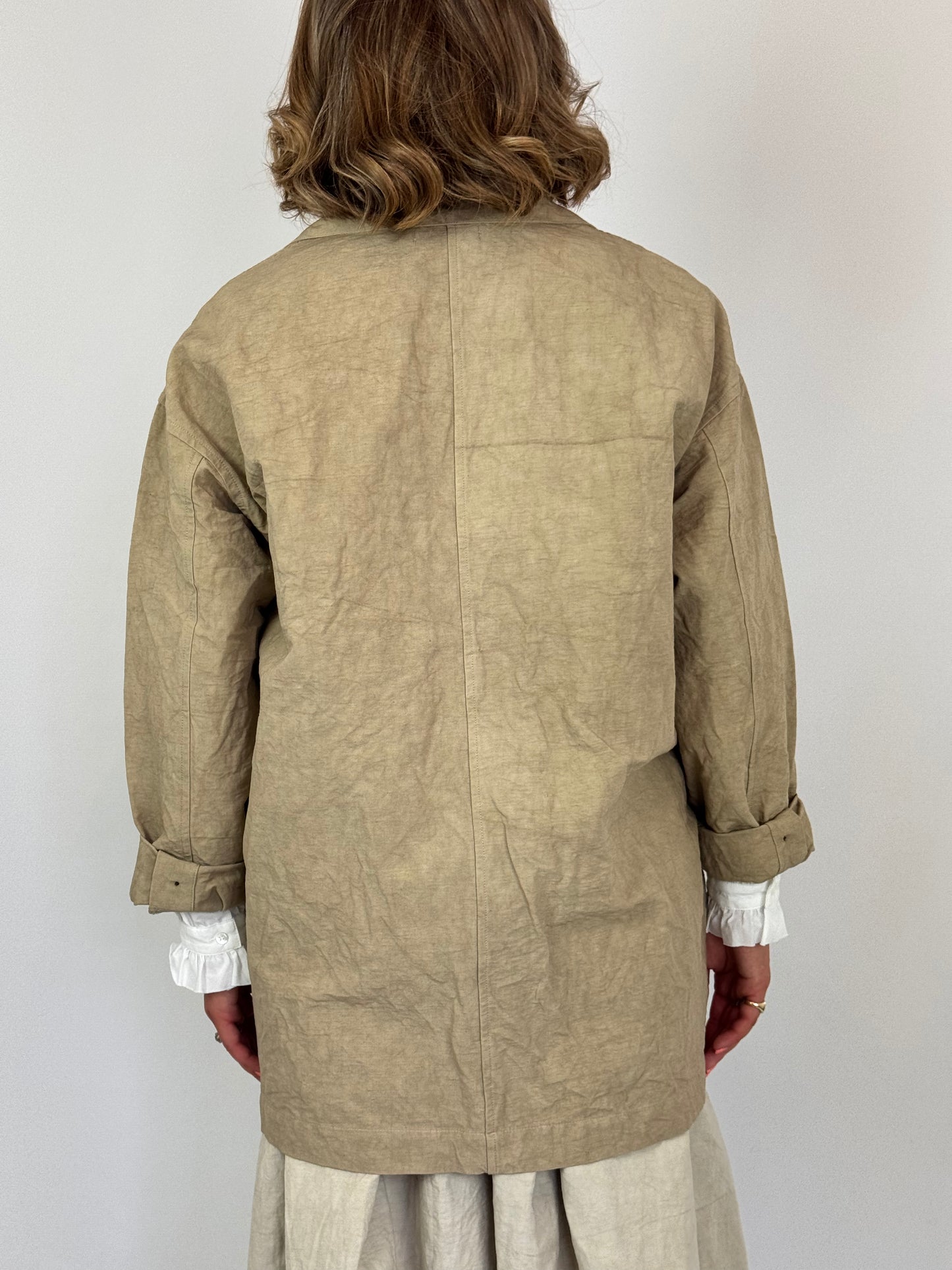 Kagure 108 Tailored Jacket Beige