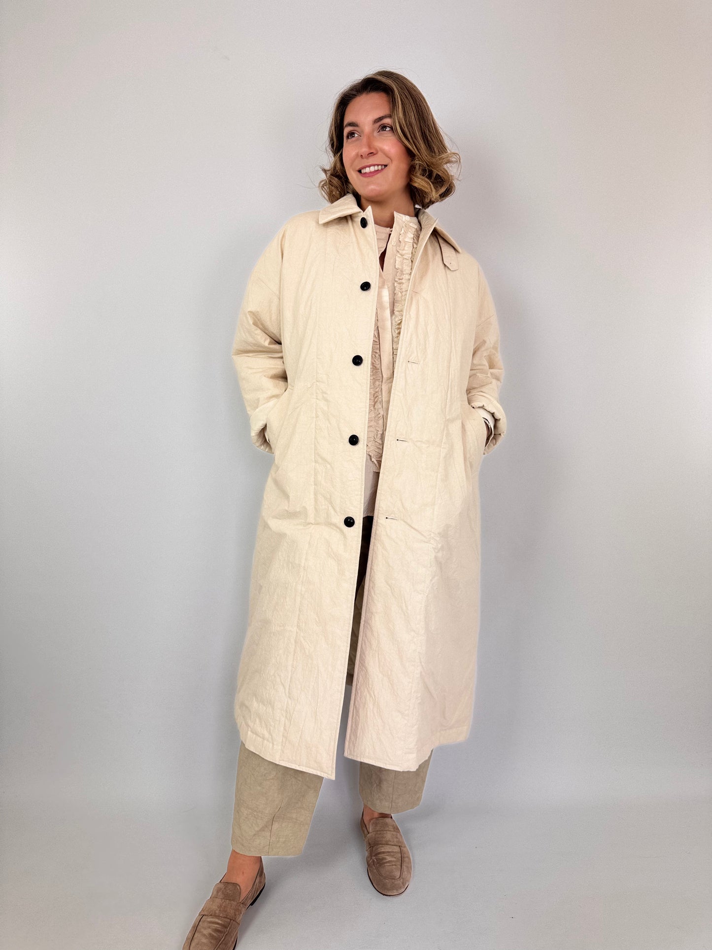 Kagure 125 Quilted Bal Coat