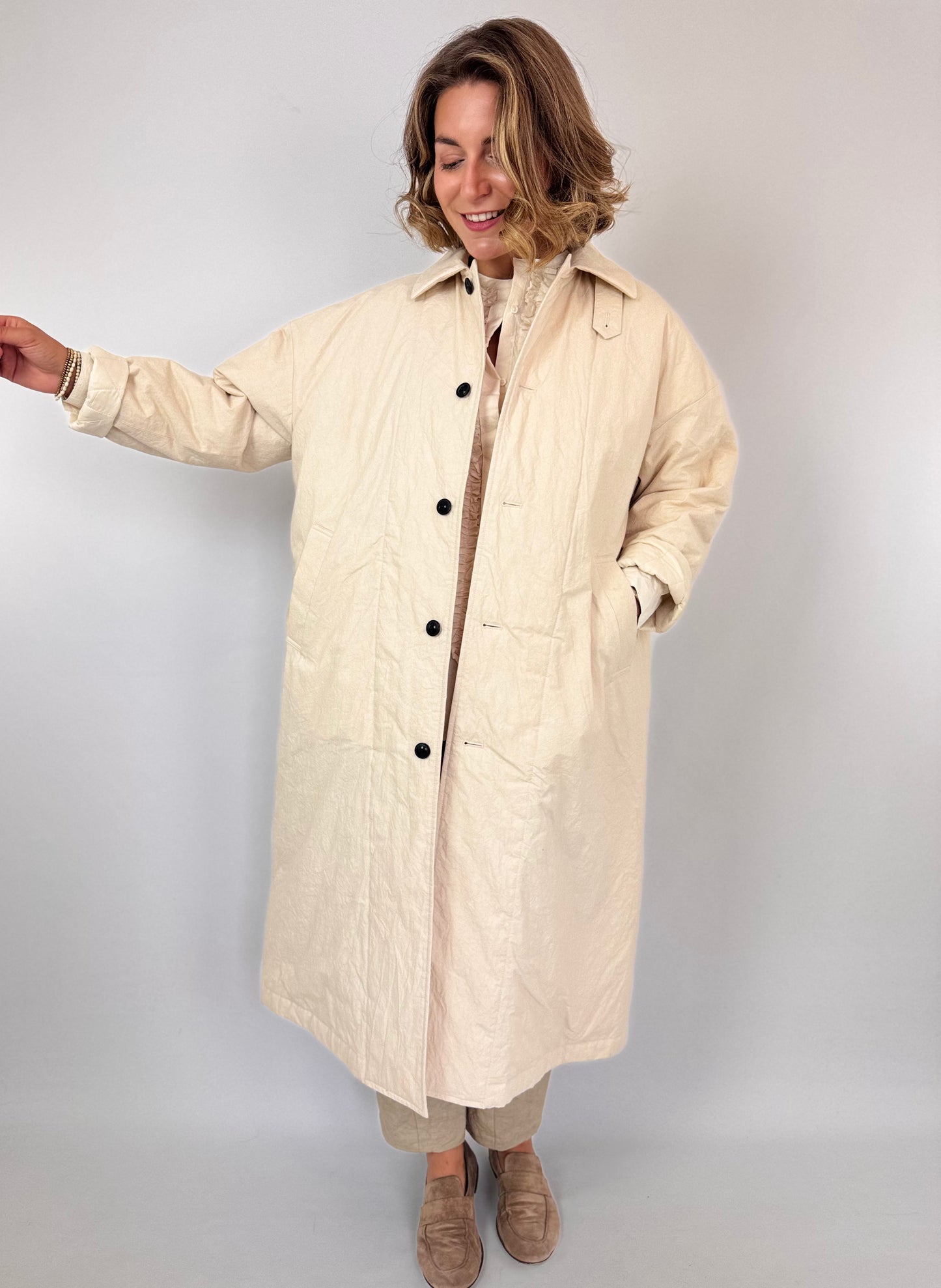 Kagure 125 Quilted Bal Coat
