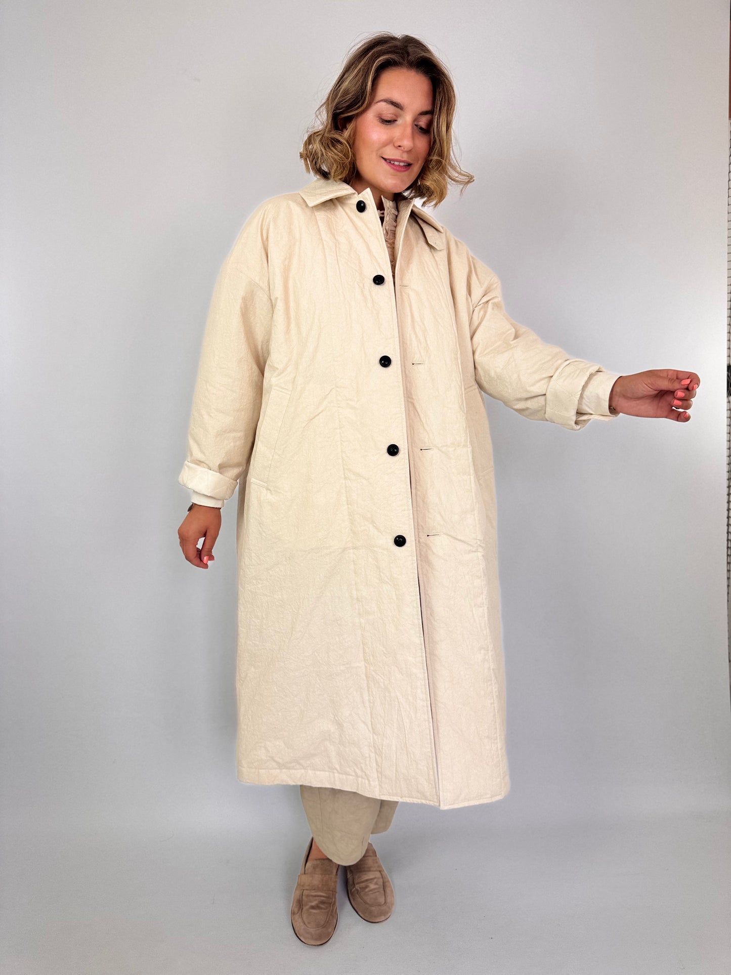 Kagure 125 Quilted Bal Coat