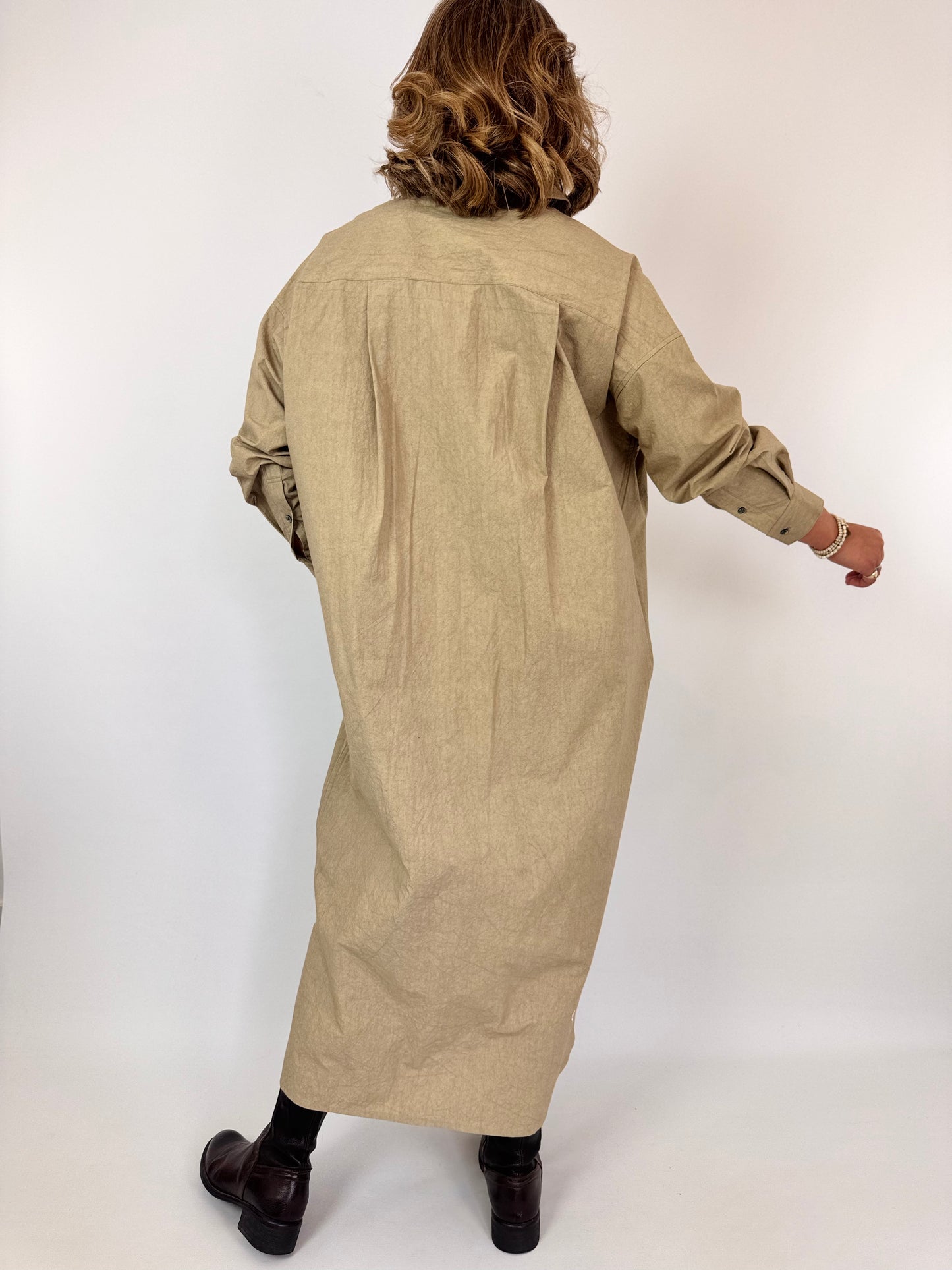 Kagure 105 Dress Beige