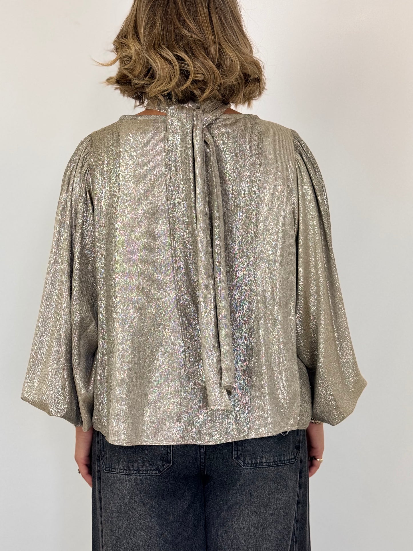 Diega Tylea Blouse Gold/Taupe