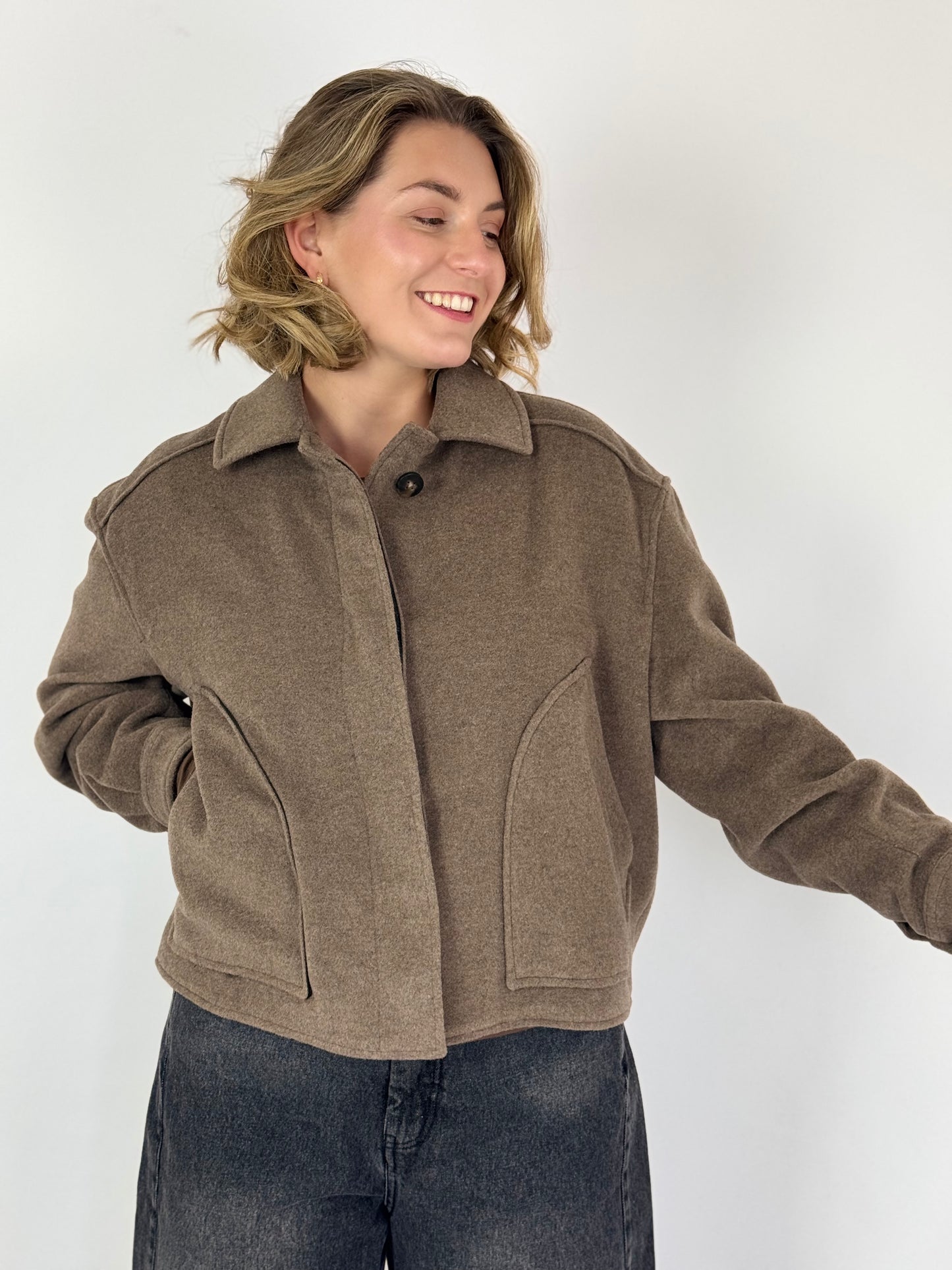 Diega Bambino Jacket Taupe