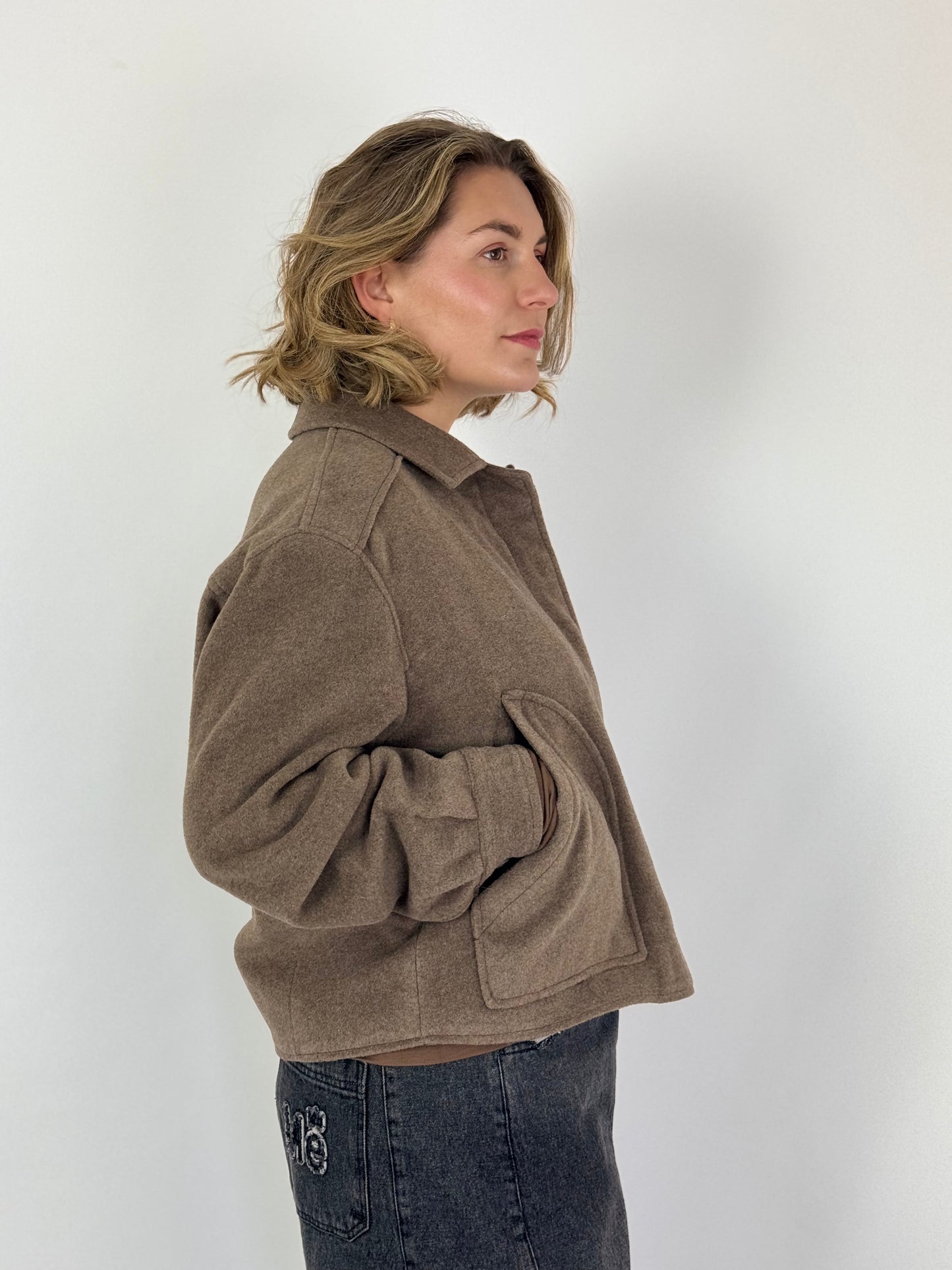 Diega Bambino Jacket Taupe