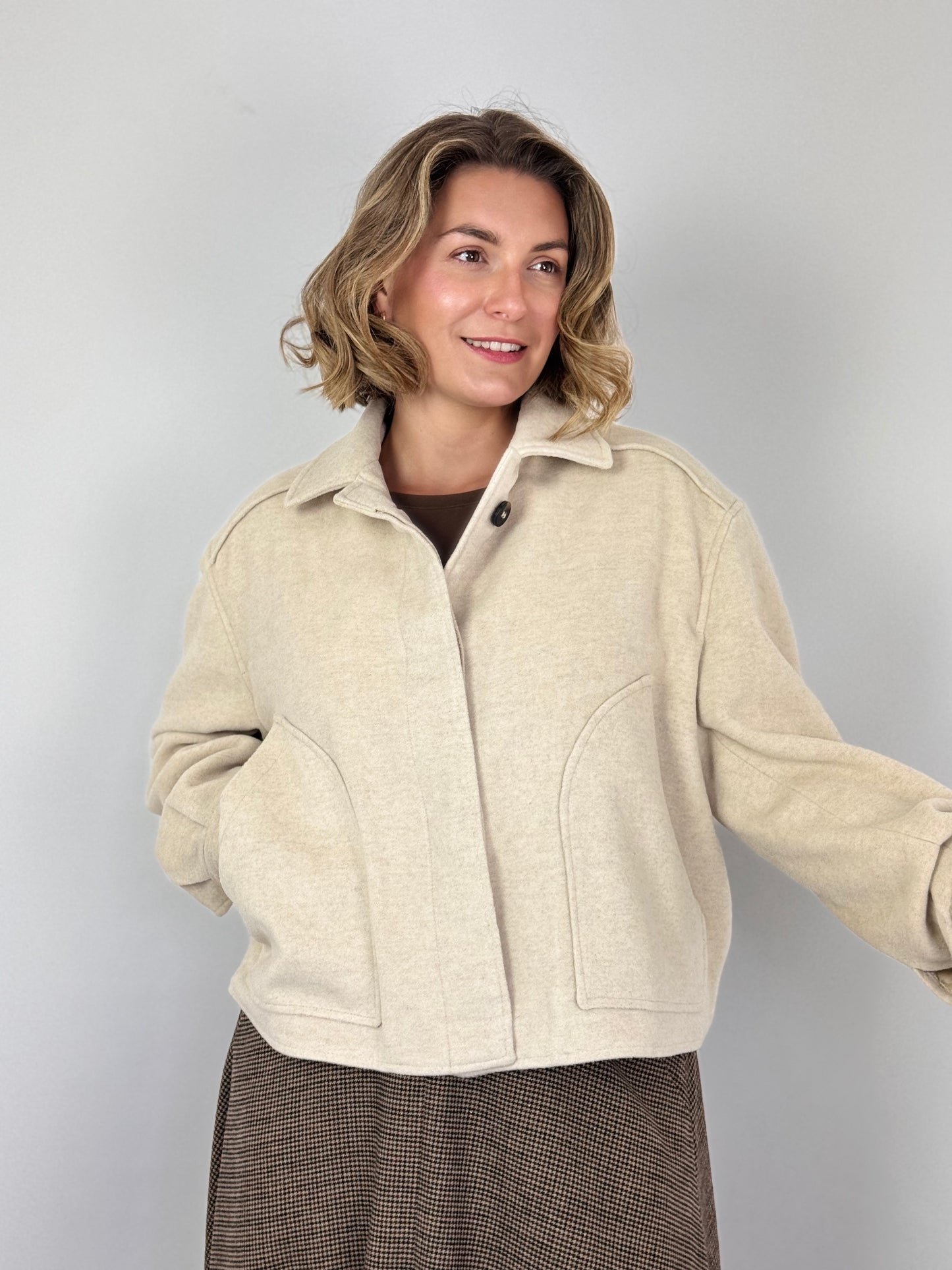 Diega Bambino Jacket Ecru