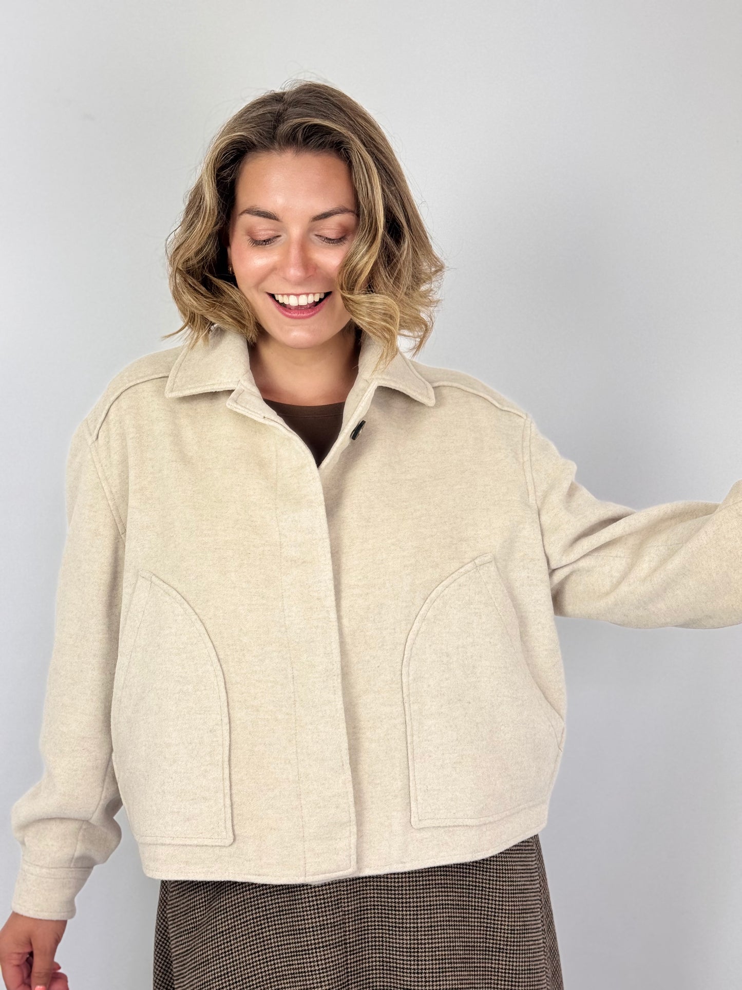 Diega Bambino Jacket Ecru