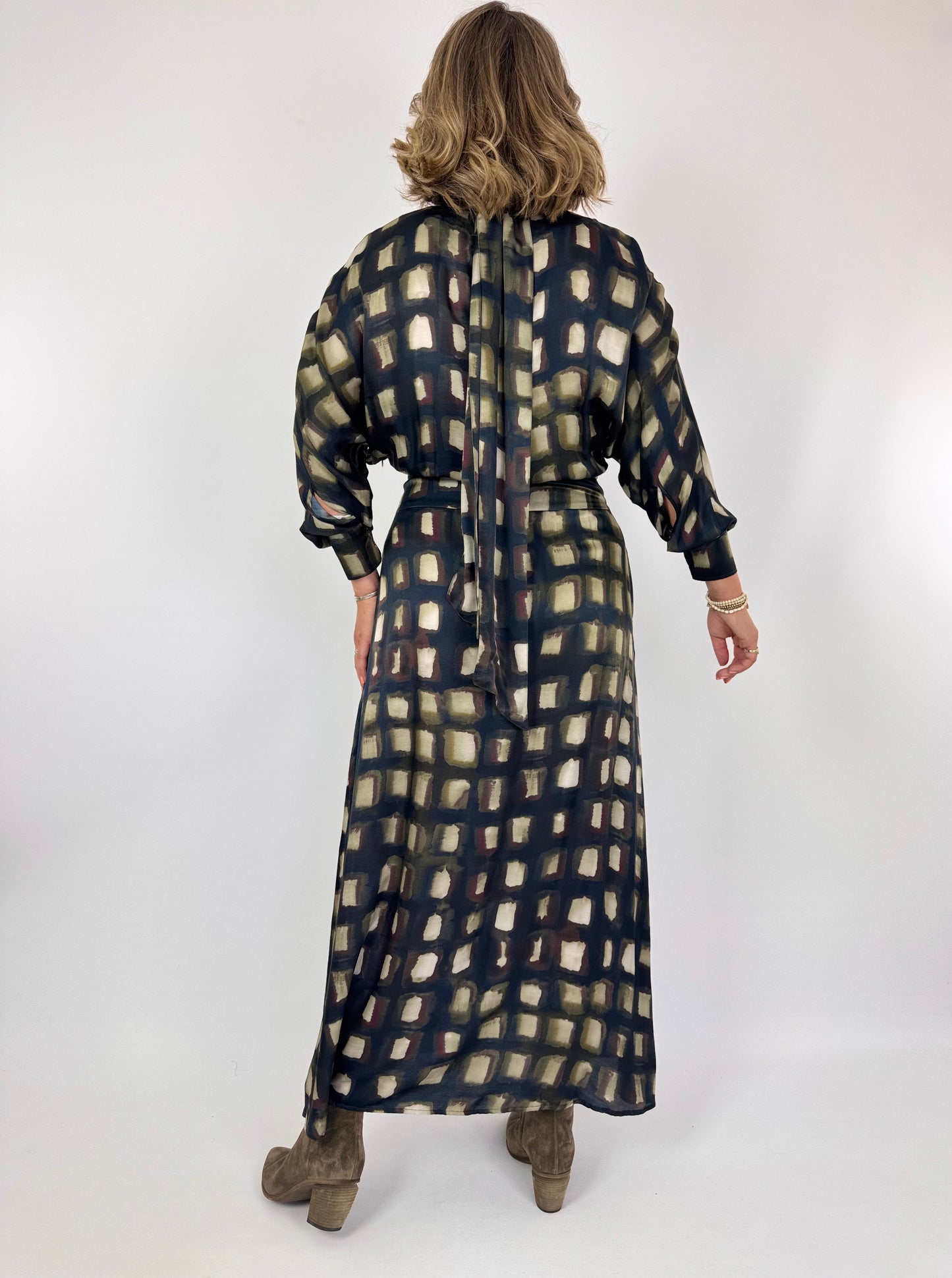 Diega Remina 30 Dress Choco/Ecru