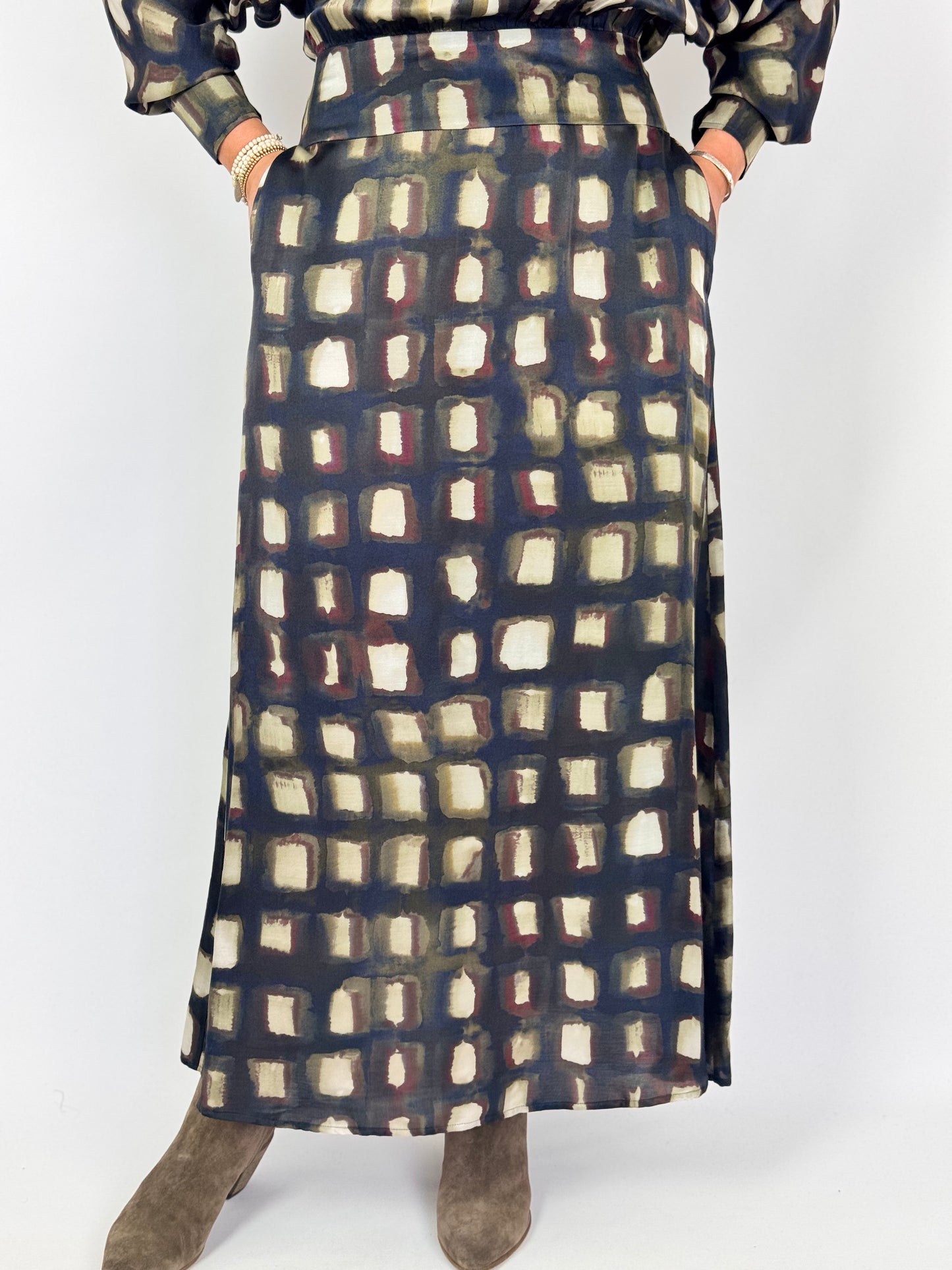 Diega Remina 30 Dress Choco/Ecru