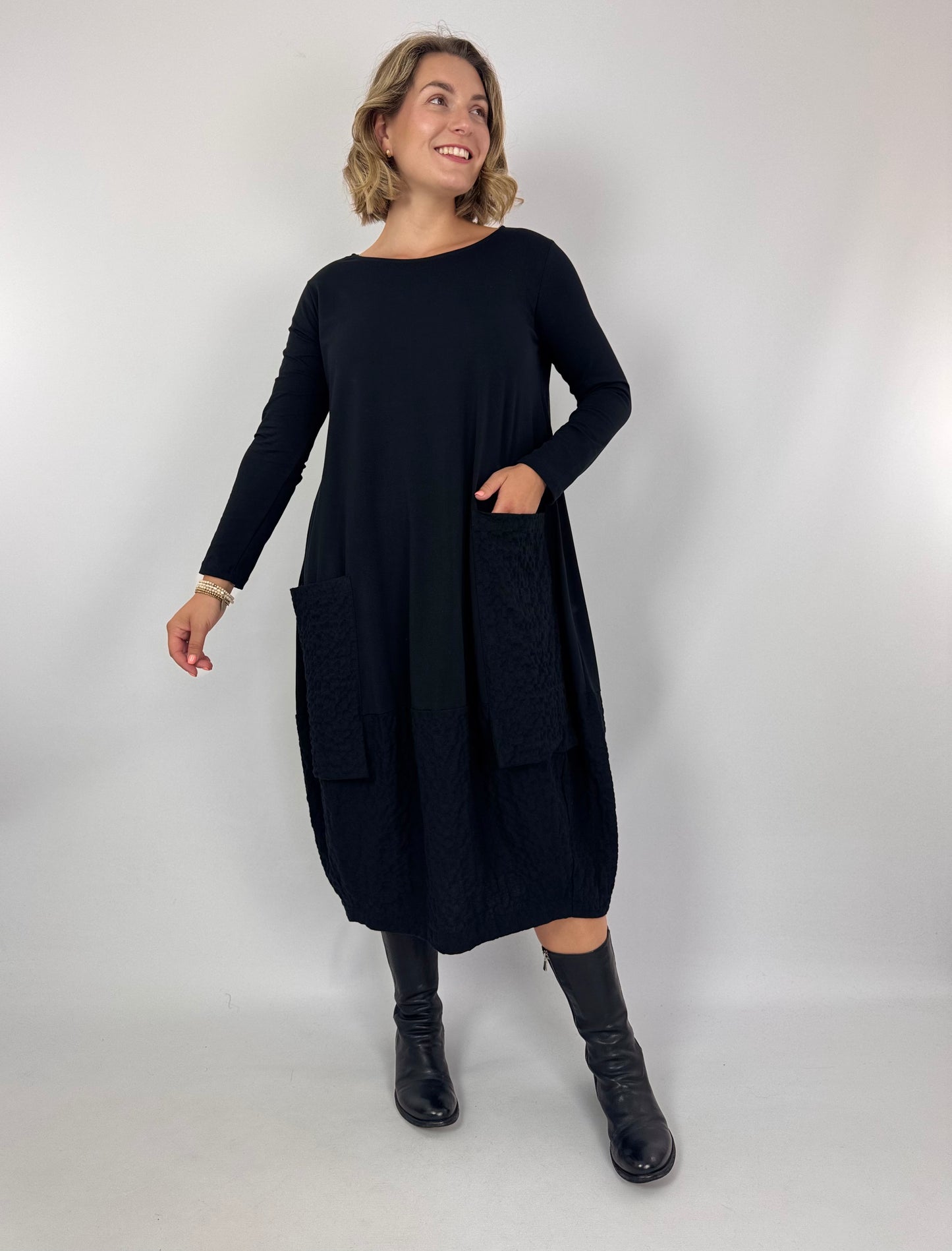 Mama b Metti Su Dress Nero