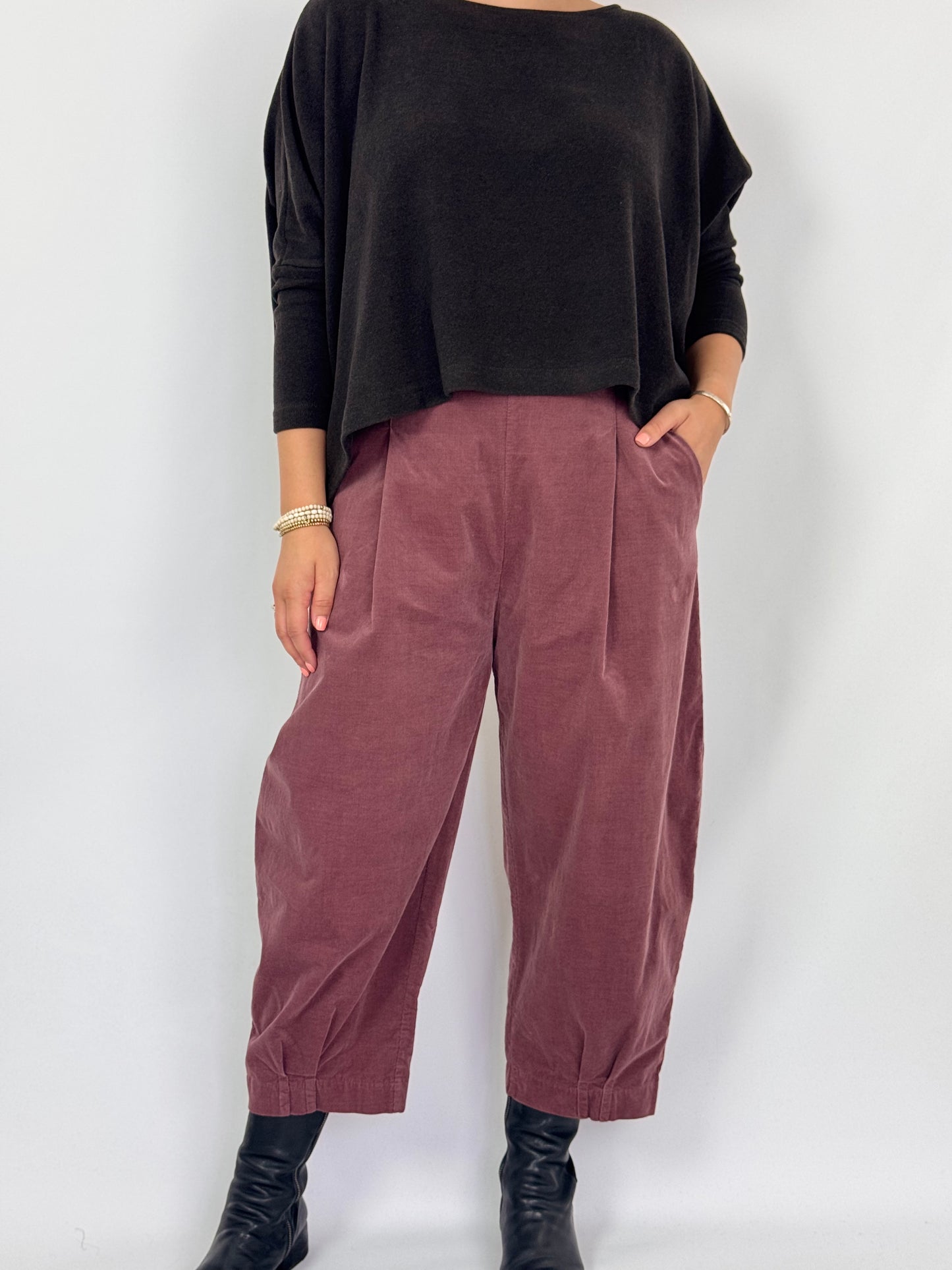 Mama b Bianco V Trousers Cipolla