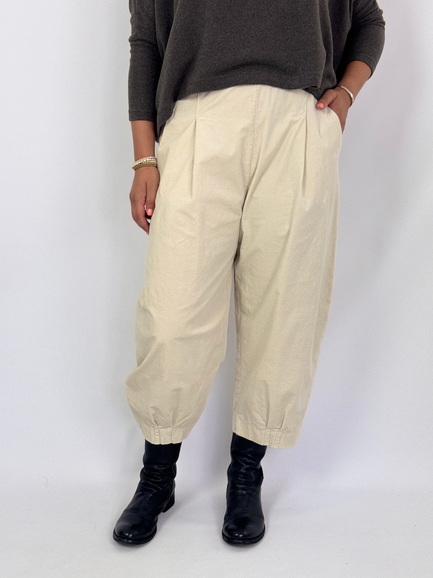 Mama b Bianco V Trousers Luna