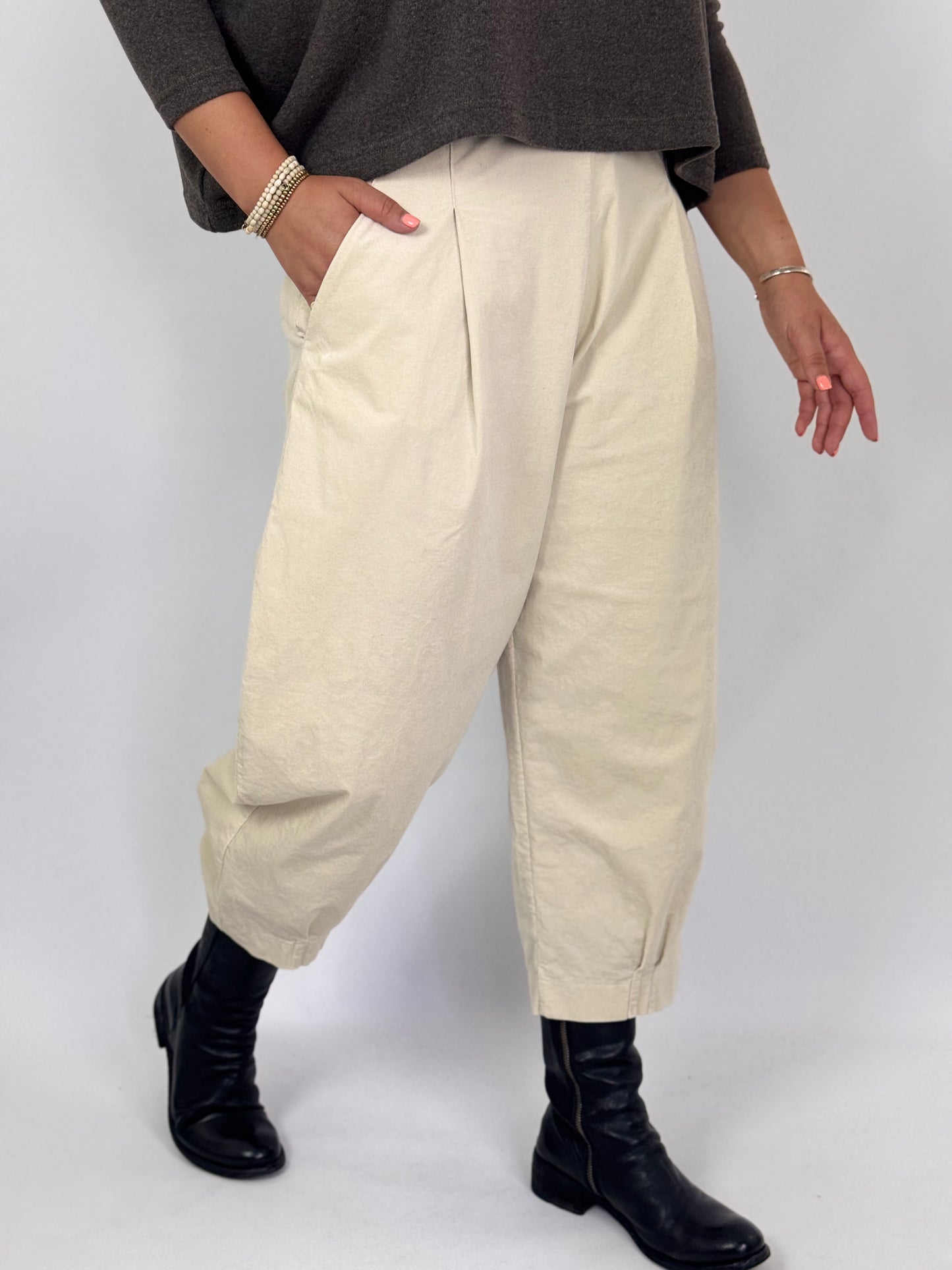 Mama b Bianco V Trousers Luna