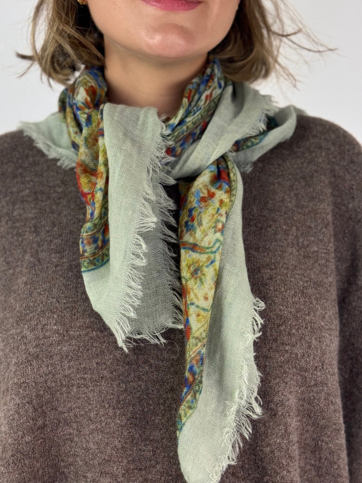 Jo Edwards Moss Square Scarf