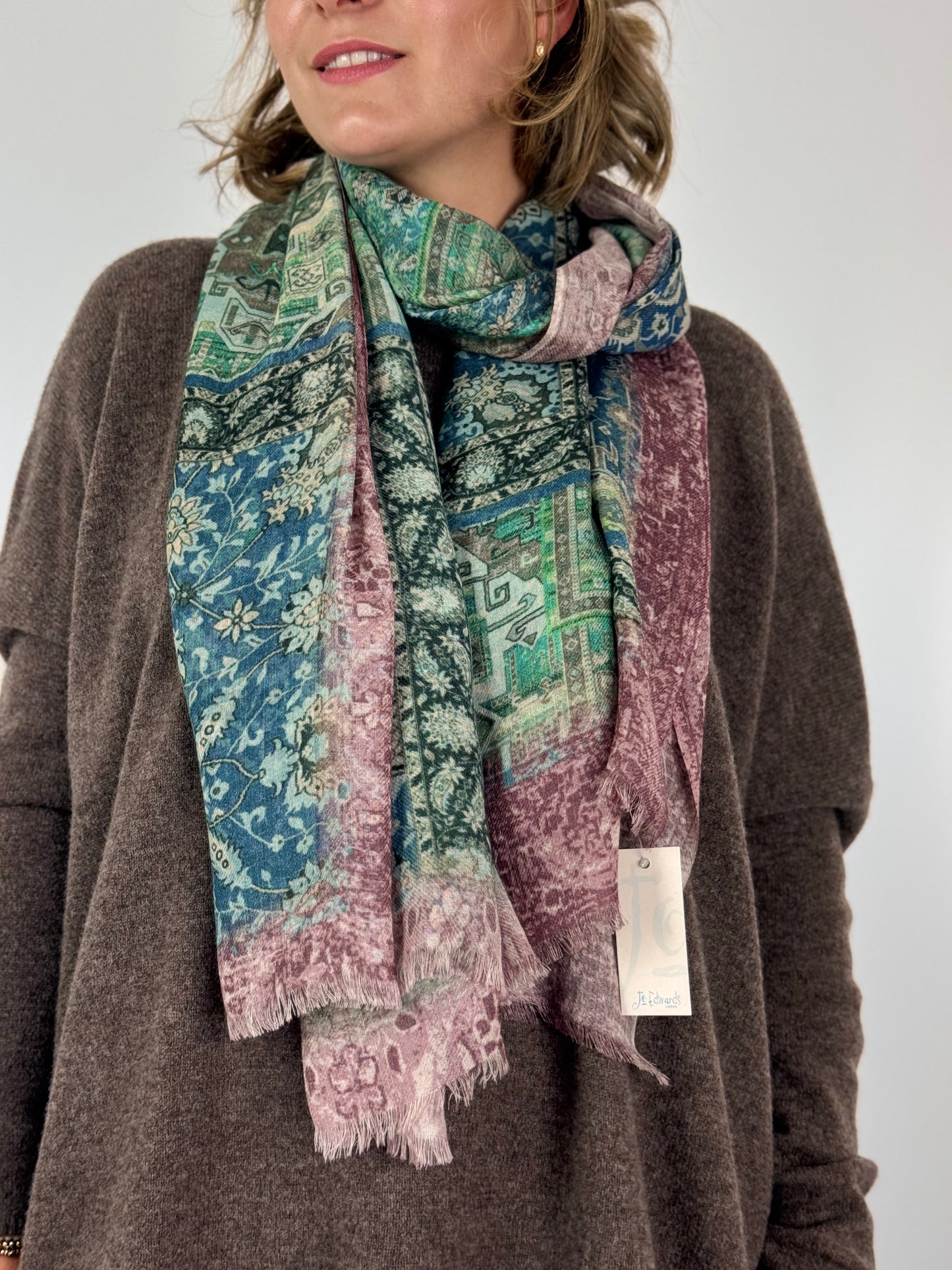 Jo Edwards Mughal Spring Scarf