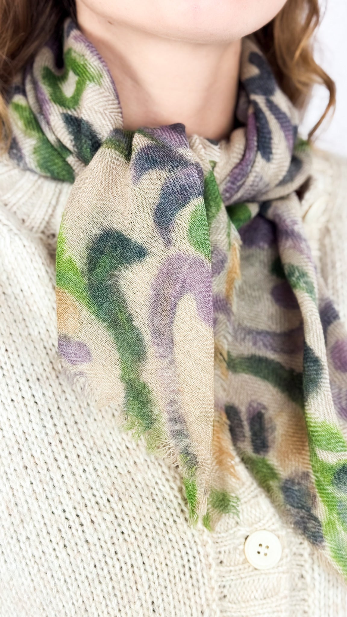 Jo Edwards Lilac Dream Scarf
