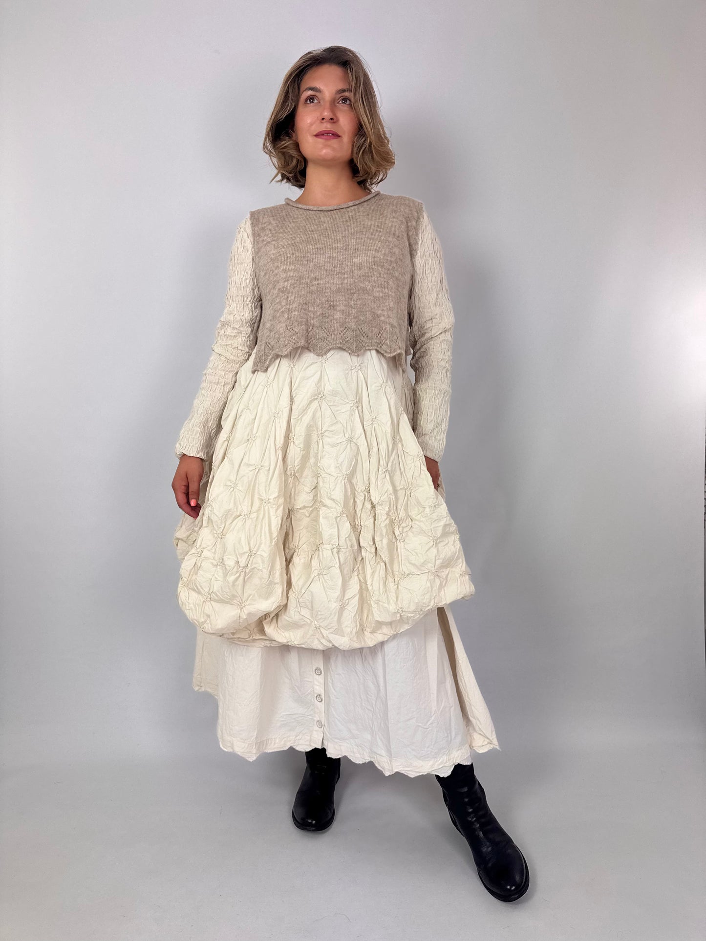 Ewa i Walla Mirjam Tabard Jumper Sand