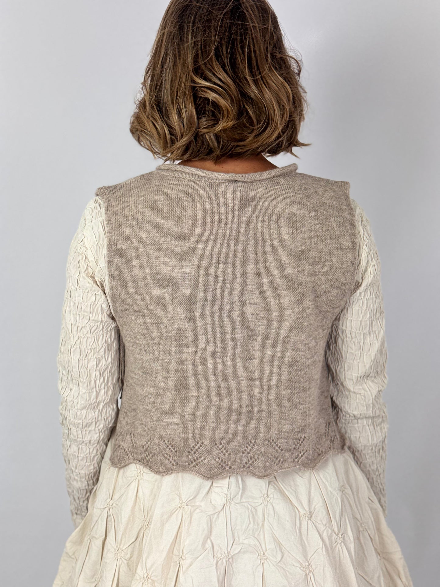 Ewa i Walla Mirjam Tabard Jumper Sand