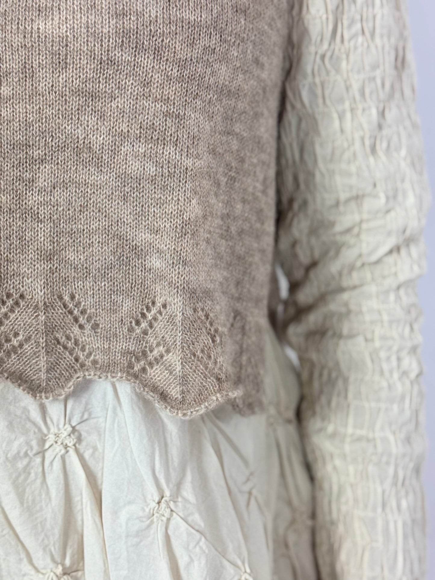 Ewa i Walla Mirjam Tabard Jumper Sand