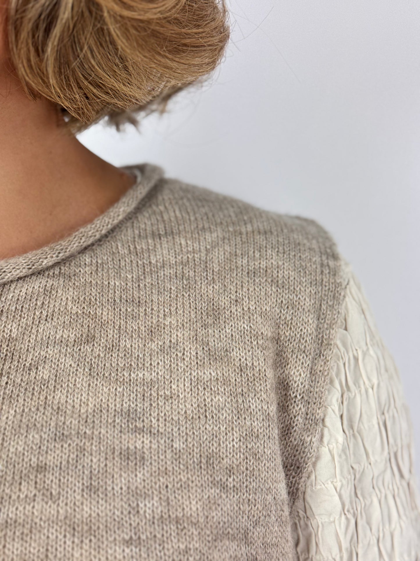 Ewa i Walla Mirjam Tabard Jumper Sand