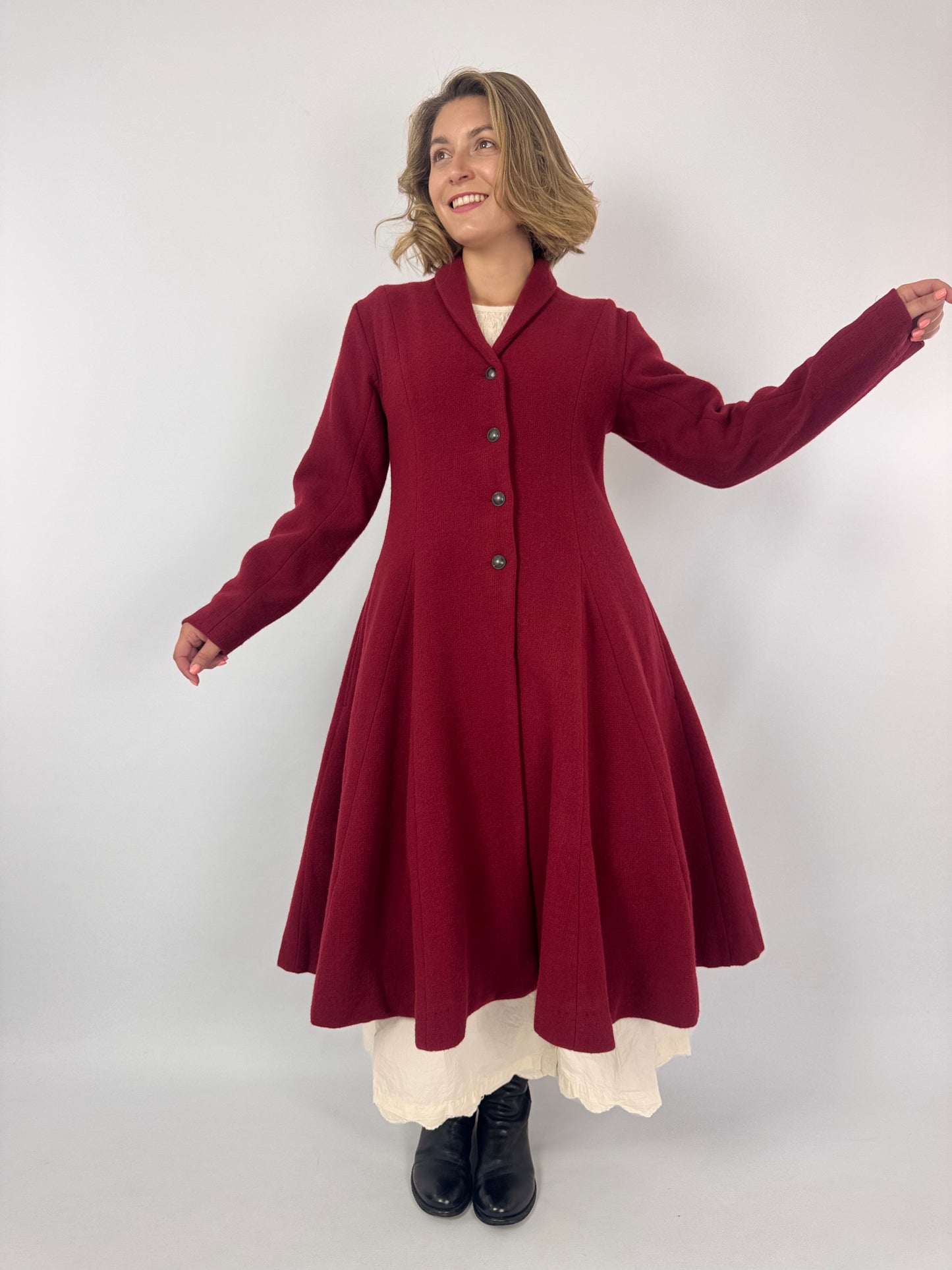 Ewa i Walla Majros Coat Red