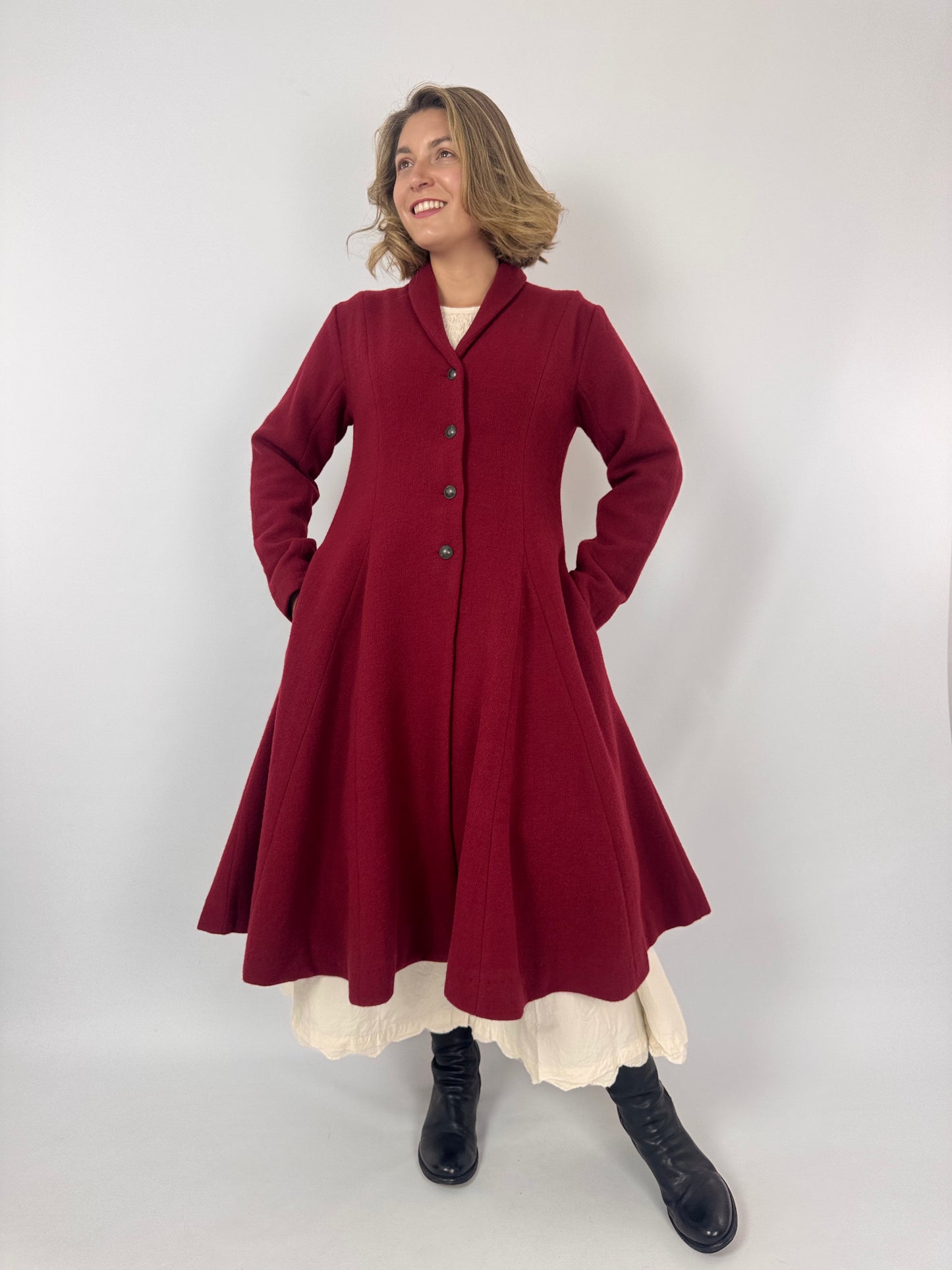 Ewa i Walla Majros Coat Red